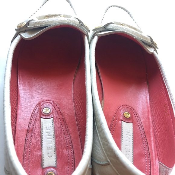 Celine Flat Loafer Slide On Shoes - Picture 10 of 12